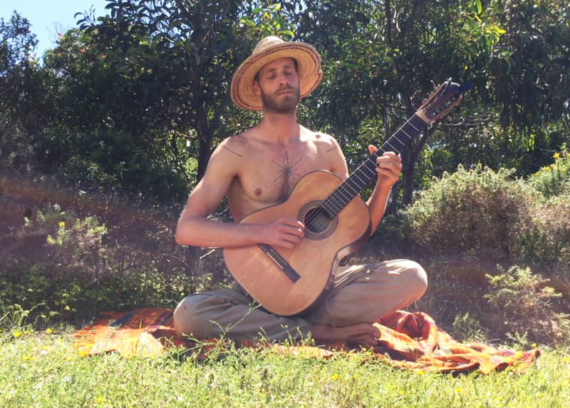 Music Meditation in D | Wolfs Yoga Music Meditation in D