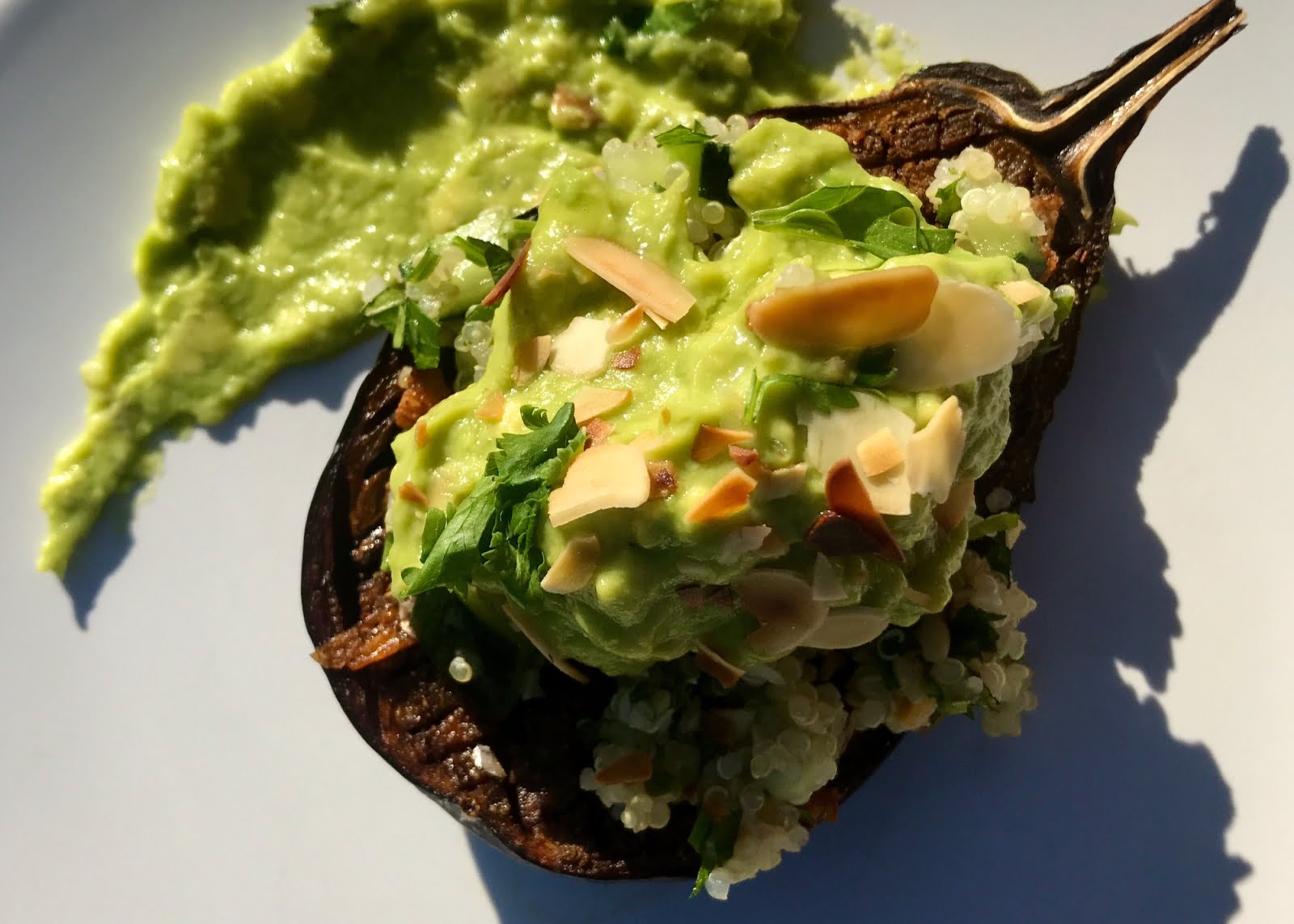 Chermoula Grilled Aubergine