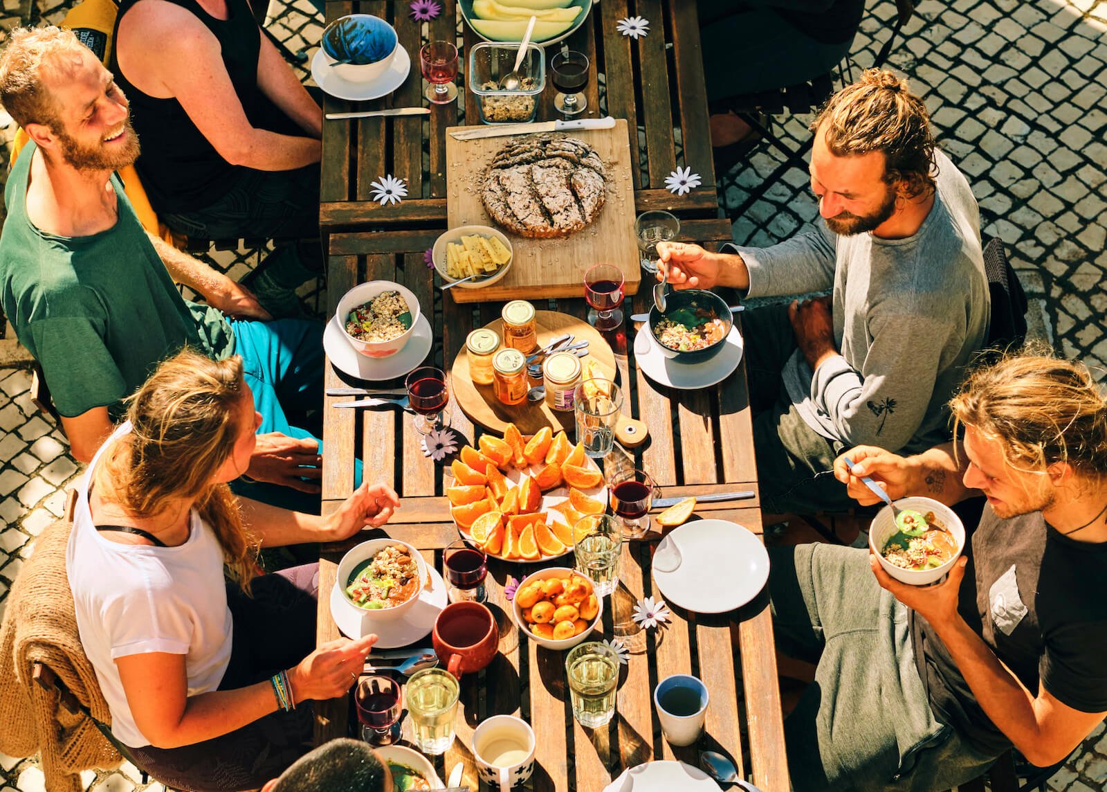 yoga-retreat-portugal-algarve-wolfs-js-breakfast-2 Meditation & Healing Yoga Retreat Portugal, Algarve